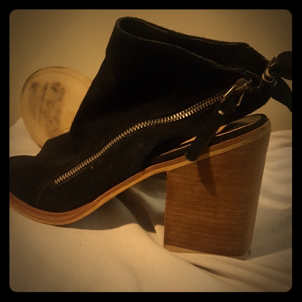 Black Suede Dolce Vita Sandal